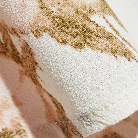 NWT GANNI St. Pierre Floral-print Crepe De Chine Peplum Mini Skirt - Picture 9 of 11